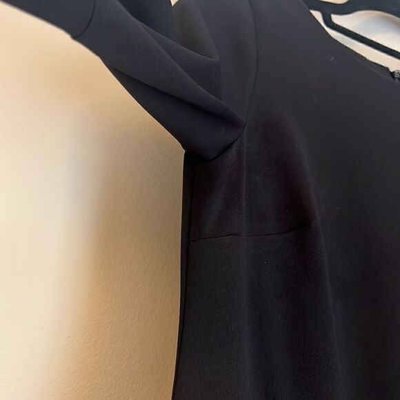 Calvin Klein Black Business Dress Size: 6 - Picture 5 of 7